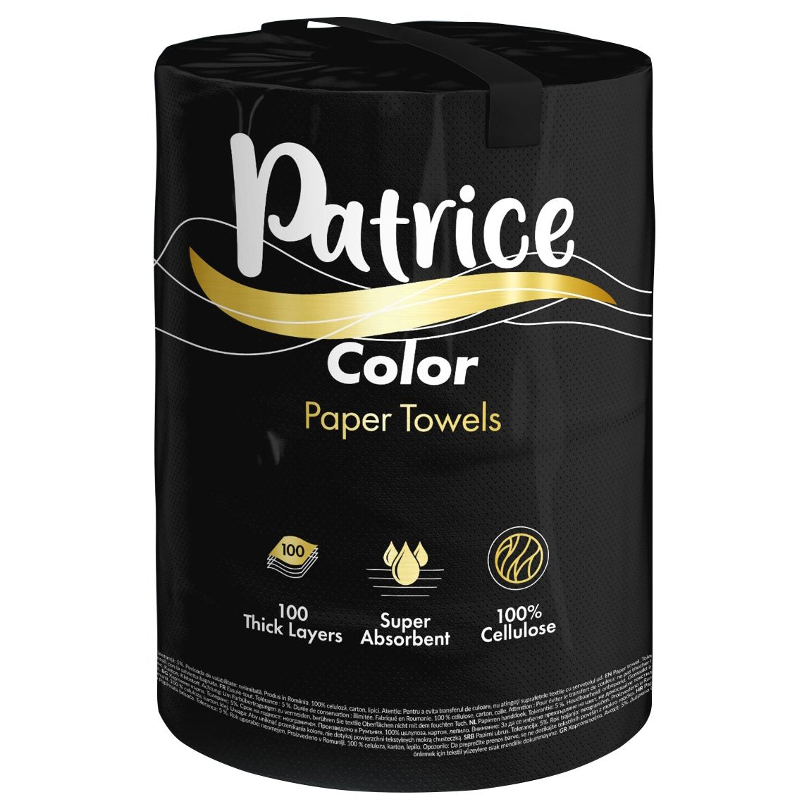 Patrice Prosop Bucatarie Negru 2STRATURI