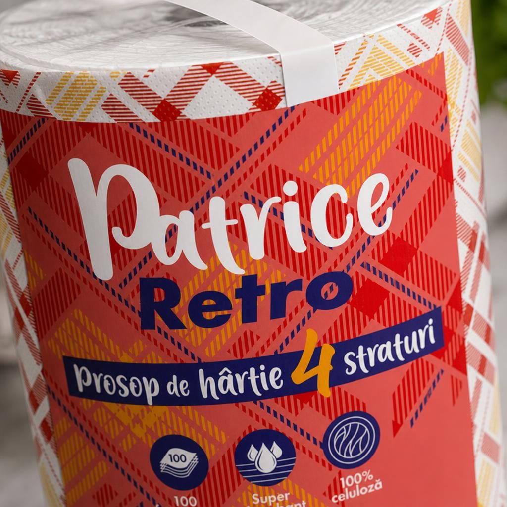 Patrice Prosop Bucatarie, Retro in 4 STRATURI, 100 buc