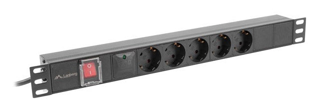 Unitate alimentare PDU 19", 5 prize ng "PDU-05F-0200-BK"