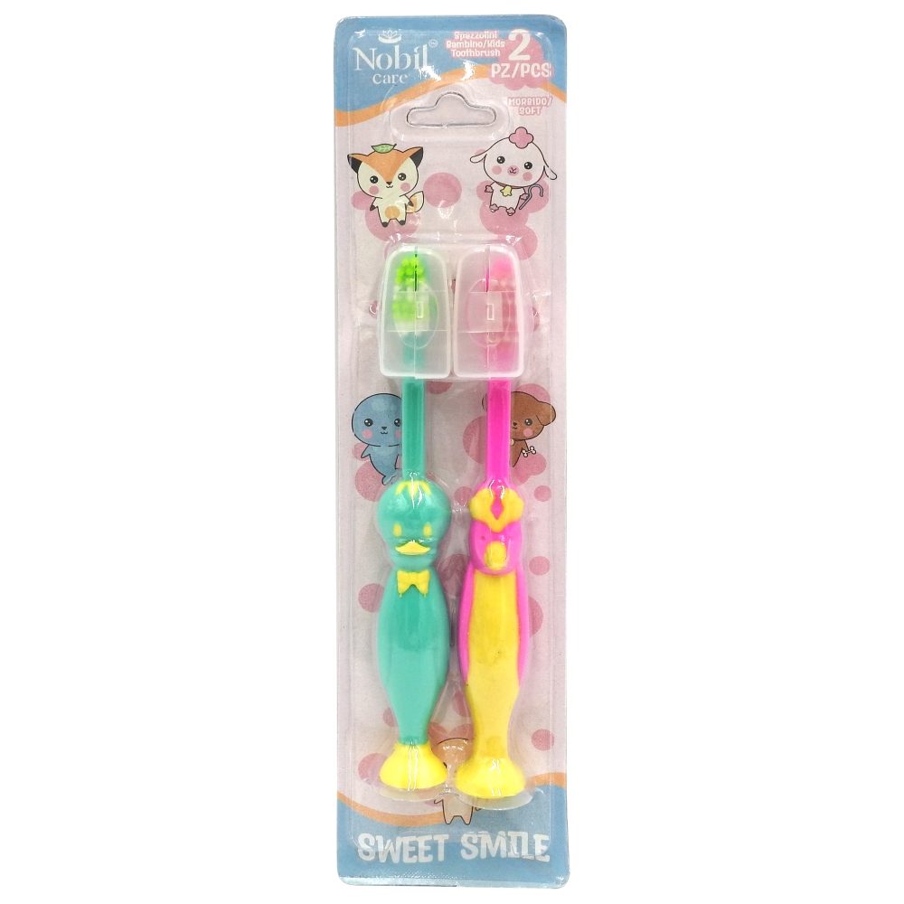 Periuta de Dinti, Nobil Care, Capac Copii K4 K6 2 buc
