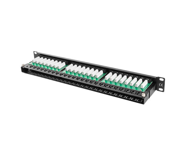 Patch panel 48 porturi 1U Cat.5e UTP ng "PPU5-1048-B"