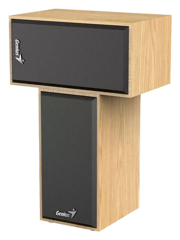 BOXE GENIUS 2.0, RMS: 6W (2 x 3W), USB power, pine wood, #SP-HF180" #31730029404"