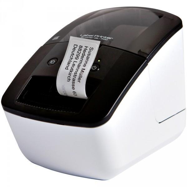 Imprimanta Transfer Termic BROTHER 300dpi QL-700RF1, Viteza de tiparire: 150mm/s, Latime maxima de imprimare: 58mm|Conectivitate: USB , Imprimare Cod de bare: DA "QL700RF1"
