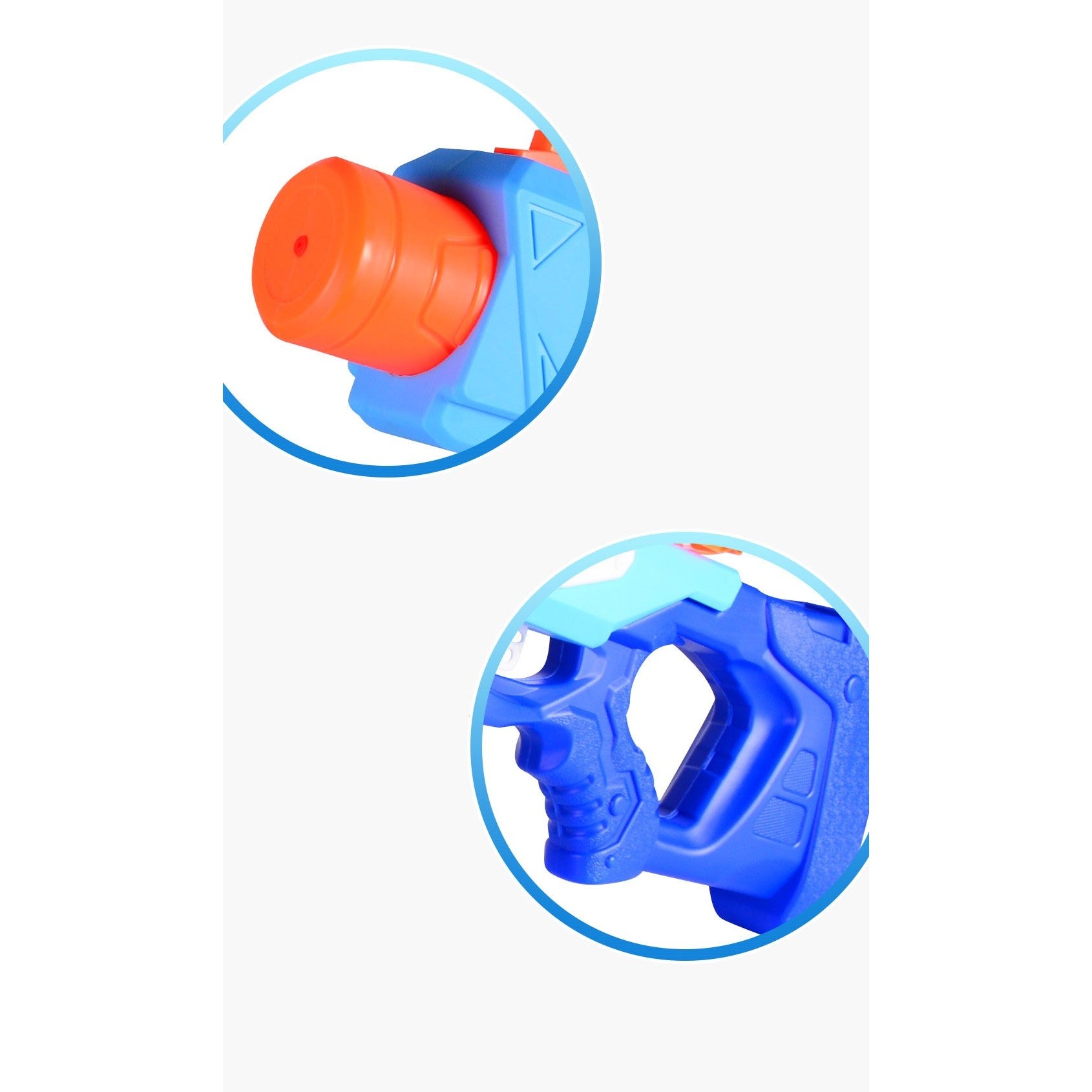 Pistol cu Apa pentru Copii, Rezervor, Pentru Piscina/Plaja, 6ani+, Albastru, 1200ML