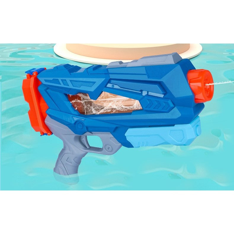 Pistol cu Apa pentru Copii, Rezervor, Pentru Piscina/Plaja, 6ani+, Quick Fill, Albastru, 600ML