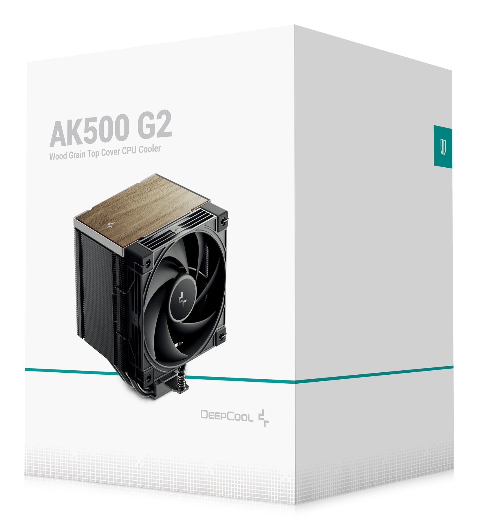 COOLER DeepCool "AK500 G2" skt. Intel si AMD, racire cu aer, vent. 120mm, 2200 rpm, 5 heatpipes, inaltime 159mm, top cover lemn, negru,"R-AK500G2-BKNNMN-GJD"