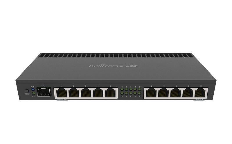 NET ROUTER 1000M 10PORT 1SFP+/RB4011IGS+RM MIKROTIK, "RB4011IGS+RM"