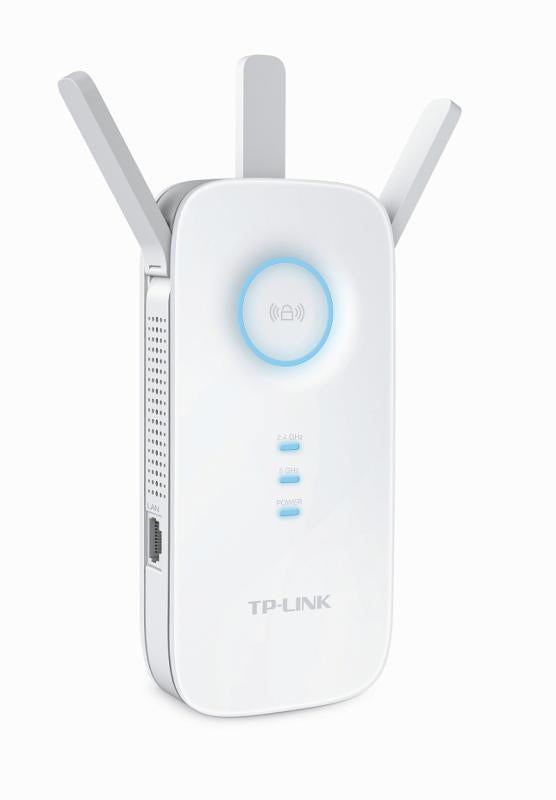 RANGE EXTENDER TP-LINK wireless 1750Mbps, 2 x port LAN Gigabit, 3 antene externe, dual band AC1750, 2.4GHz & 5GHz "RE450"
