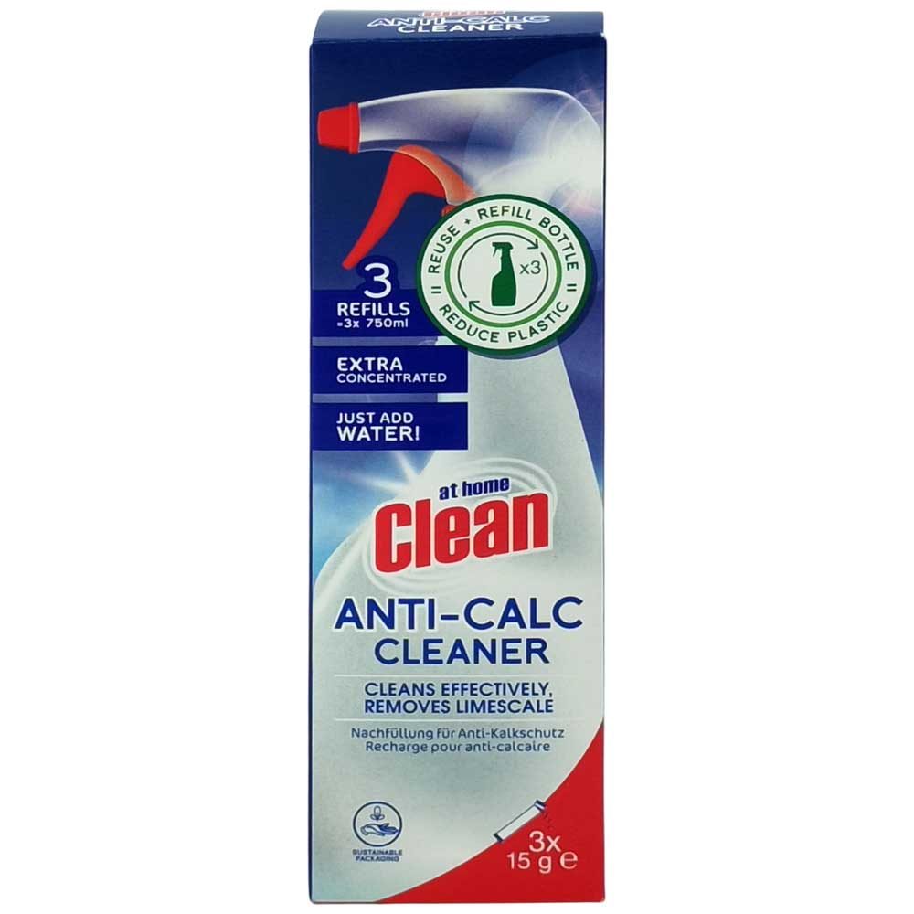 Rezerva, At Home Clean, Concentrata 3 X 15 g Anticalcar