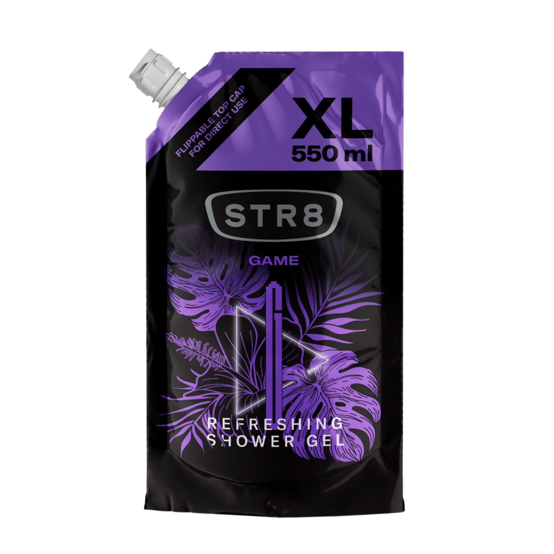 Rezerva Gel de Dus Pentru Barbati, STR8, Game, 550 ml