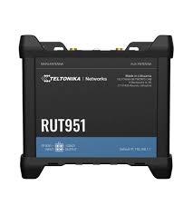 ROUTER LTE Teltonika "RUT951", 1 x WAN port 10/100 Mbps, 3 x LAN port 10/100 Mbps, Wi-Fi 802.11b/g/n, 4G (LTE) Cat 4 viteza max. 150 Mbps, 3G 21 Mbps, 2G 236.8 kbps "RUT951000000"