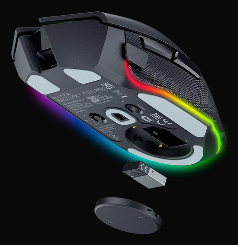 Mouse Razer Basilisk V3 PRO 35K, negru "RZ01-05240100-R3G1"