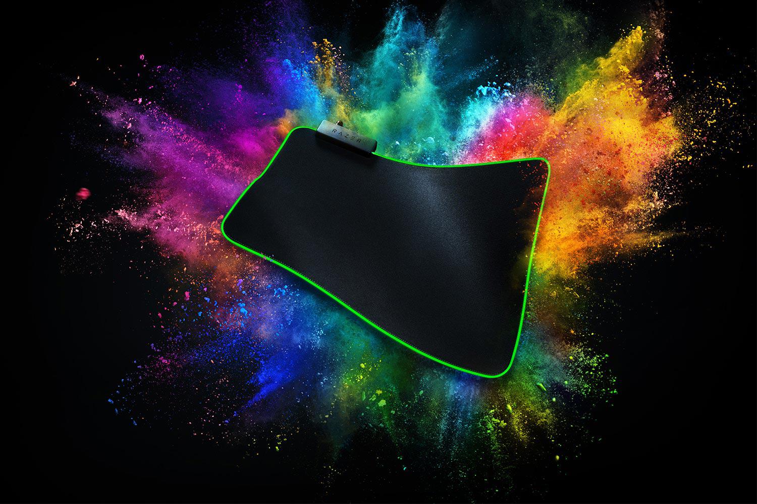 Mouse PAD RAZER, "Goliathus Chroma", gaming, cauciuc si material textil, 920 x 255 x 3 mm, roz, "RZ02-02500316-R3M1"