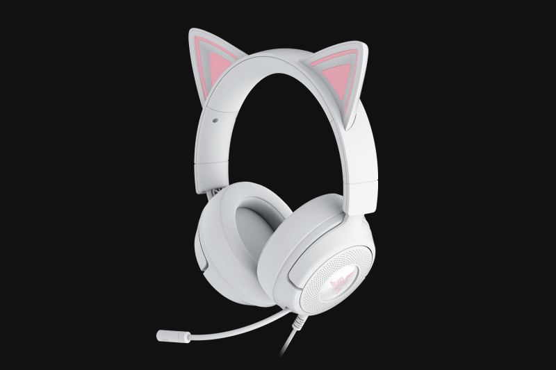 Casti Razer Kraken Kitty V3 X White "RZ04-05350300-R3M1"