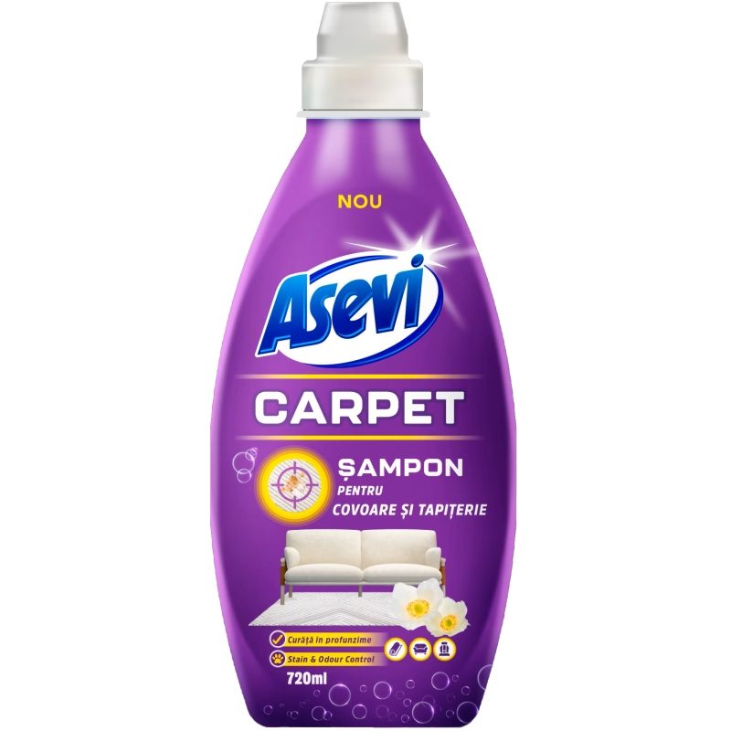 Sampon, Asevi, Covoare Tapiterii 720 ml