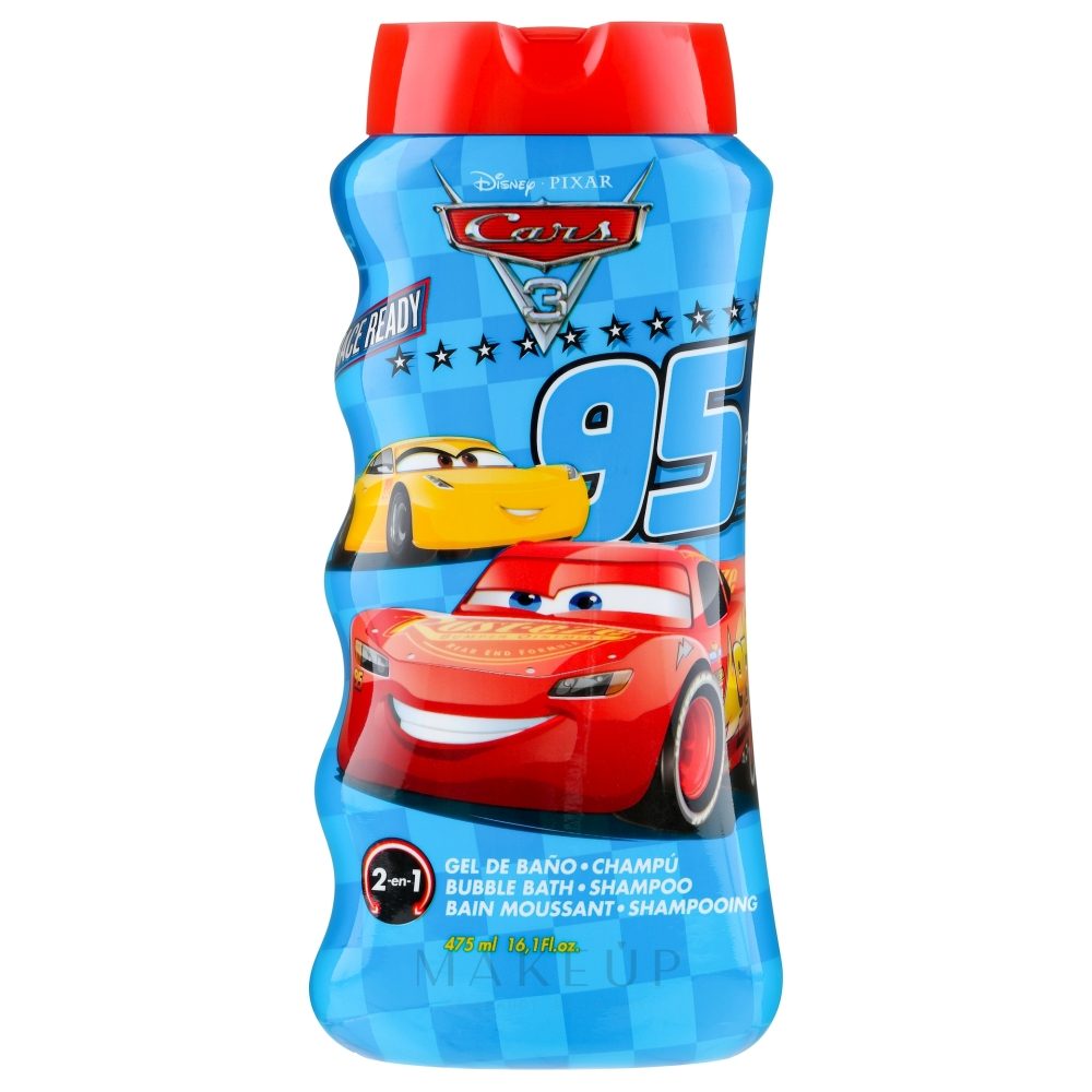 Sampon, Cars, si Gel de Dus 475 ml 2in1