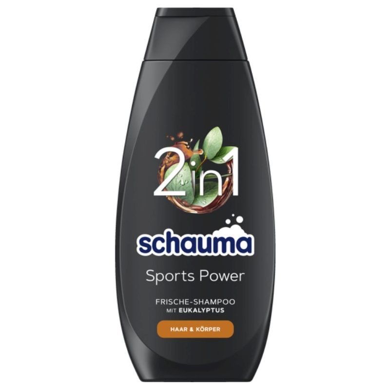 Sampon, Schauma, 400 ml Men Sports Power
