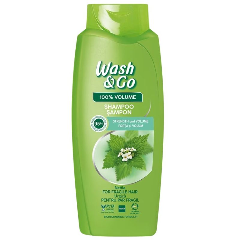 Sampon, Wash si Go, 675 ml Urzica