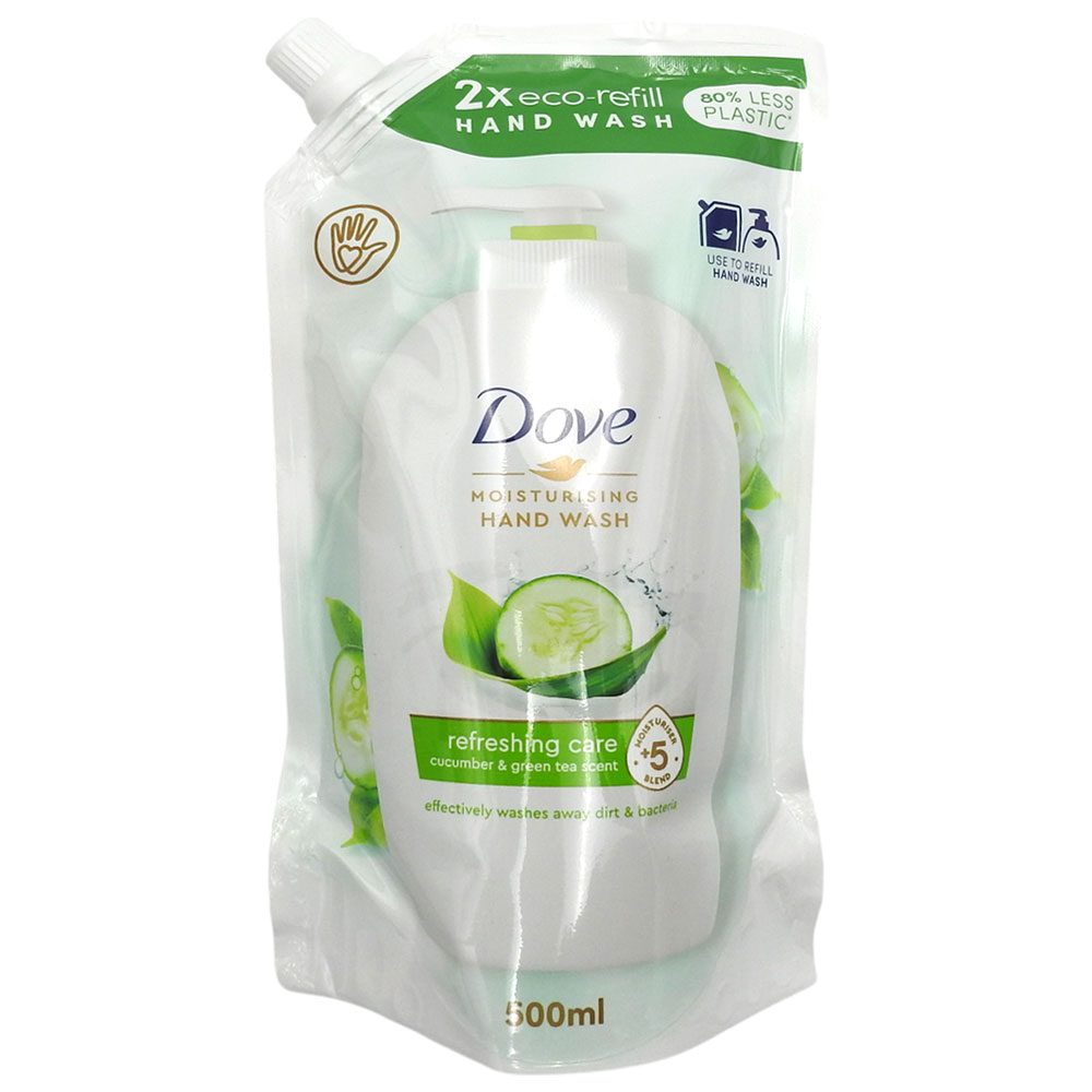 Sapun Lichid, Dove, Rezerva 500 ml Castravete