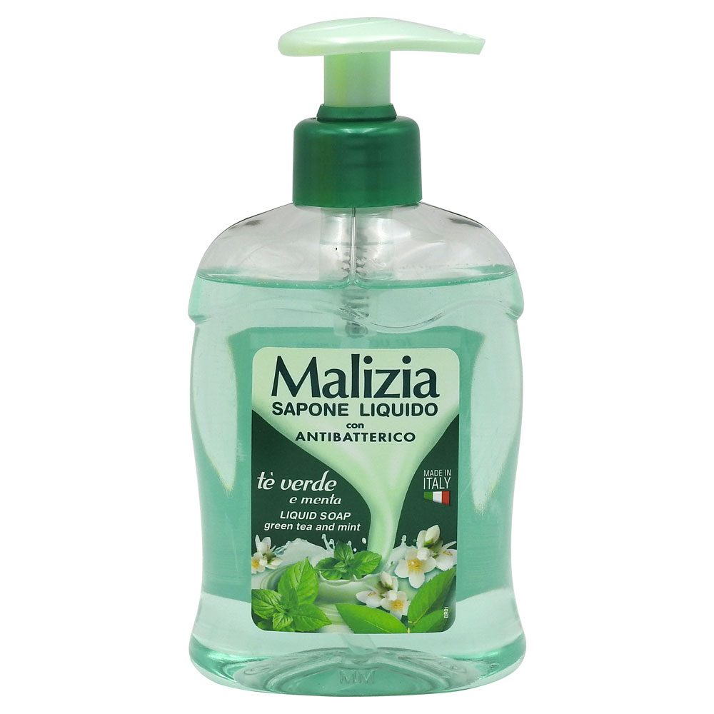 Sapun Lichid, Malizia, 300 ml Ceai Verde