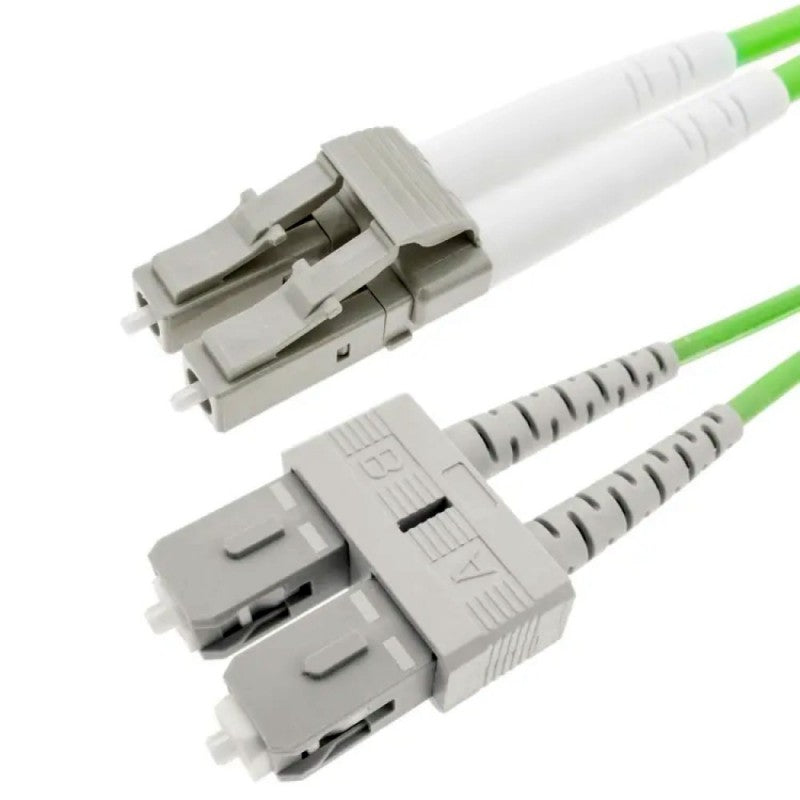 Patchcord FO SC/PC-LC/PC, MM OM5 50/125, manta LSZH 3.0mm, duplex 1m - EMTEX "SC-LC-MM5/DX-1"