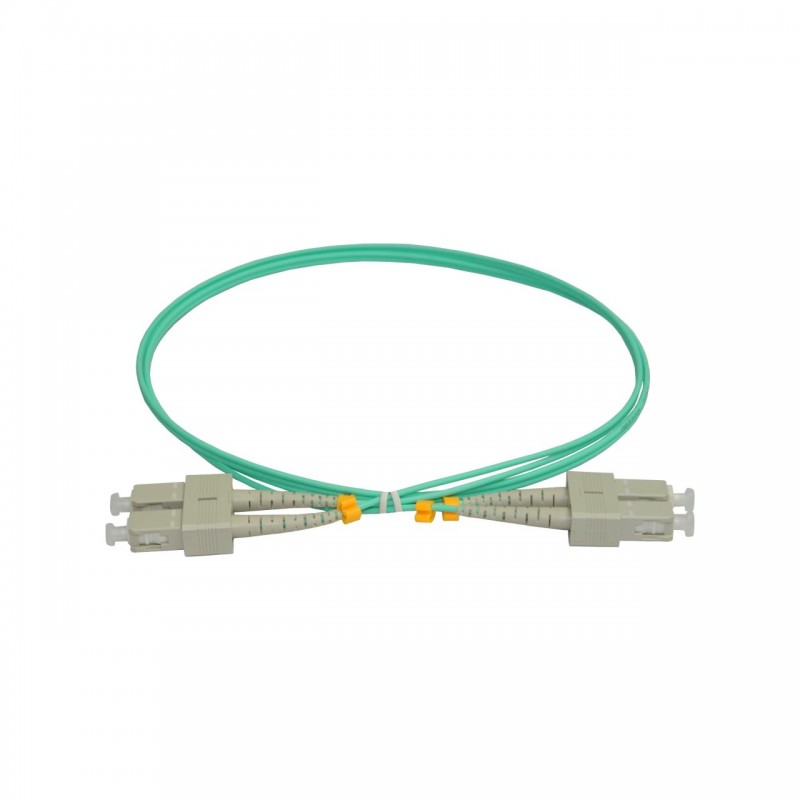 Patchcord FO SC/PC-SC/PC, MM OM3 50/125, manta LSZH 2.0mm, duplex 10m, "SC-SC-MM3/DX-10"