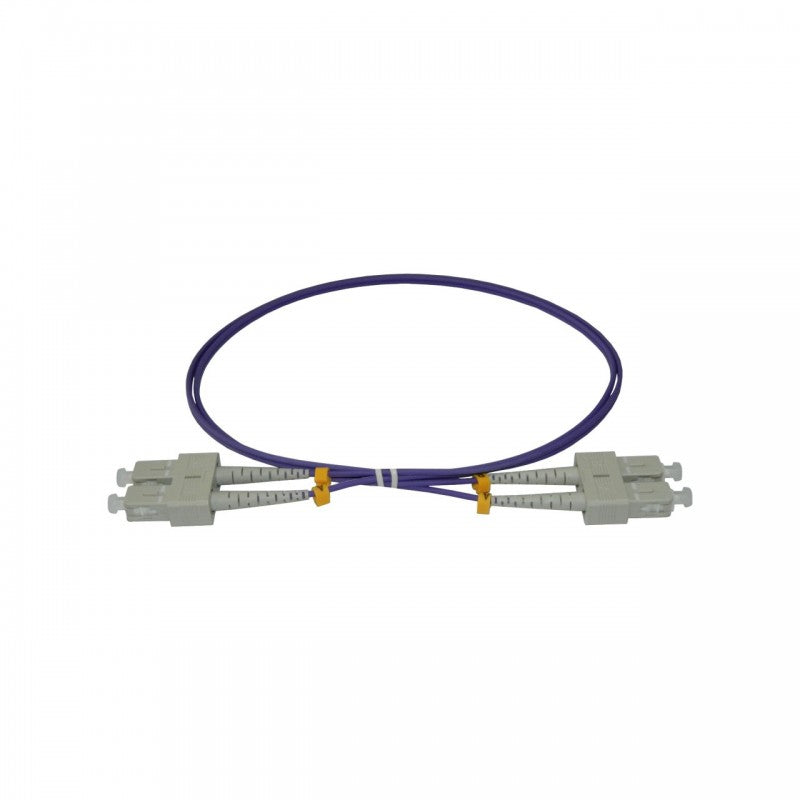 Patchcord FO SC/PC-SC/PC, MM OM4 50/125, manta LSZH 2.0mm, duplex 3m, "SC-SC-MM4/DX-3"