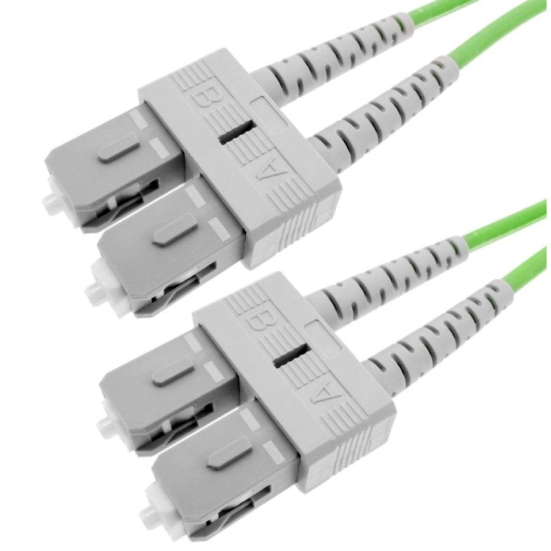 Patchcord FO SC/PC-SC/PC, MM OM5 50/125, manta LSZH 3.0mm, duplex 1m - EMTEX "SC-SC-MM5/DX-1"