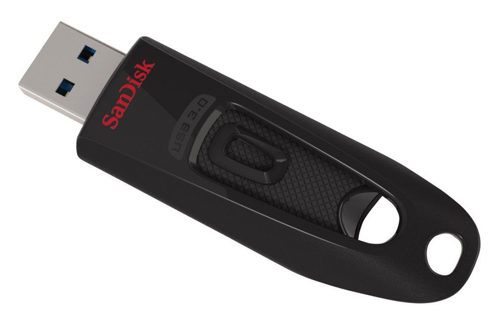 MEMORIE USB 3.0 SANDISK 16 GB, retractabila, carcasa plastic, negru, "SDCZ48-016G-U46"