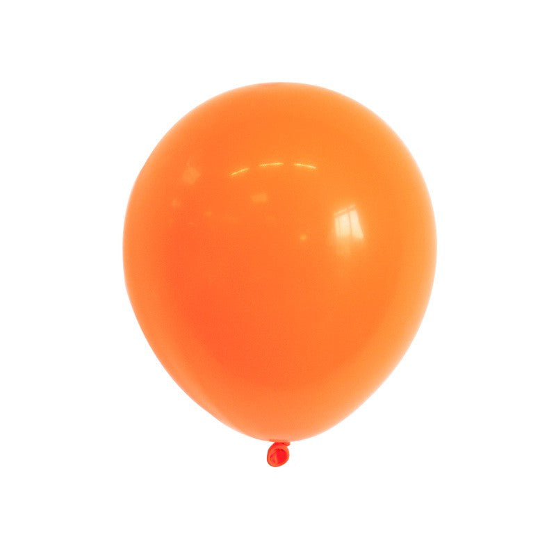 Set 12 Baloane, din Latex Standard, 13 cm, Portocaliu