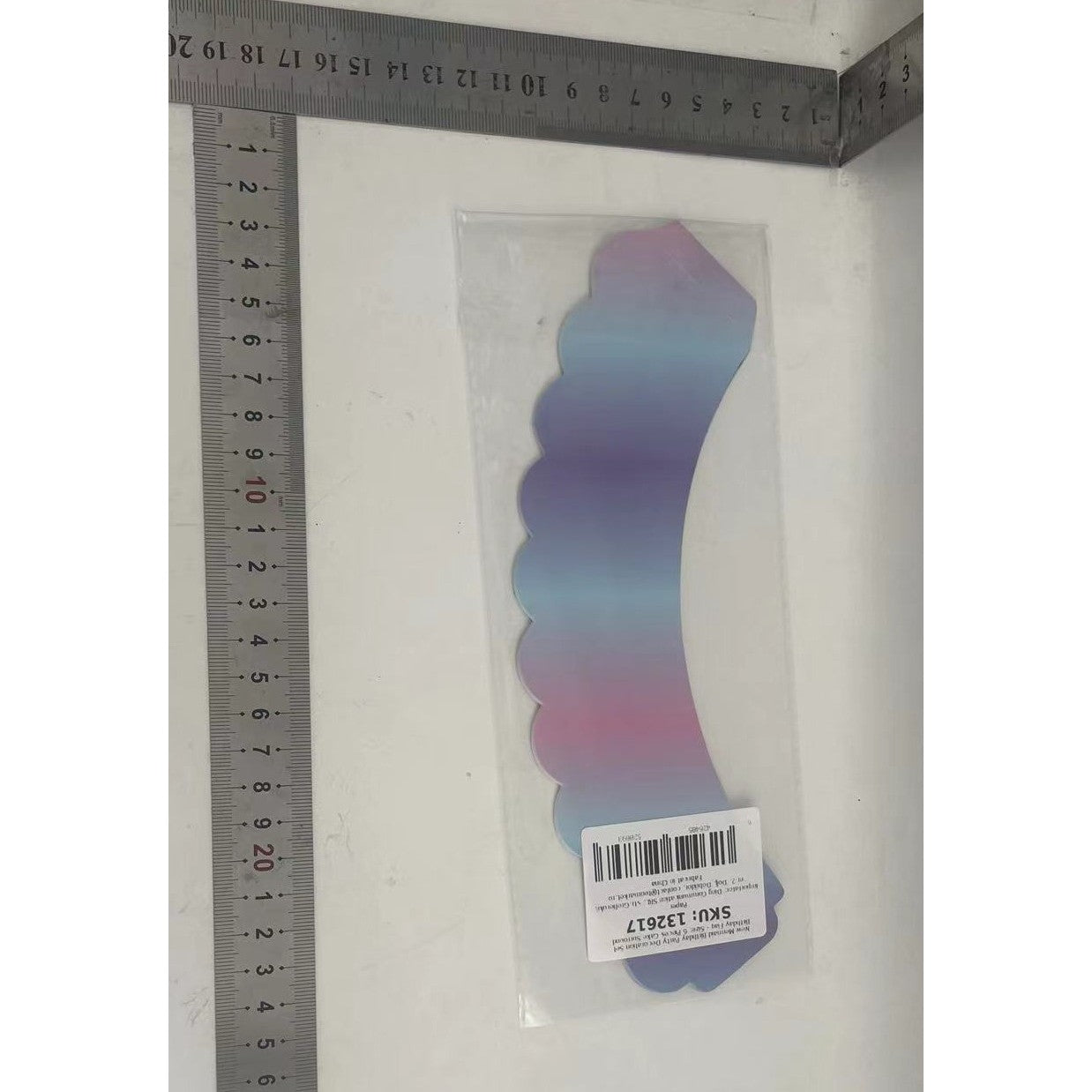 Set 6 Accesorii pentru Prajituri Sirena, Colectia Mermaid, 22.7 x 8.7 cm, Multicolor