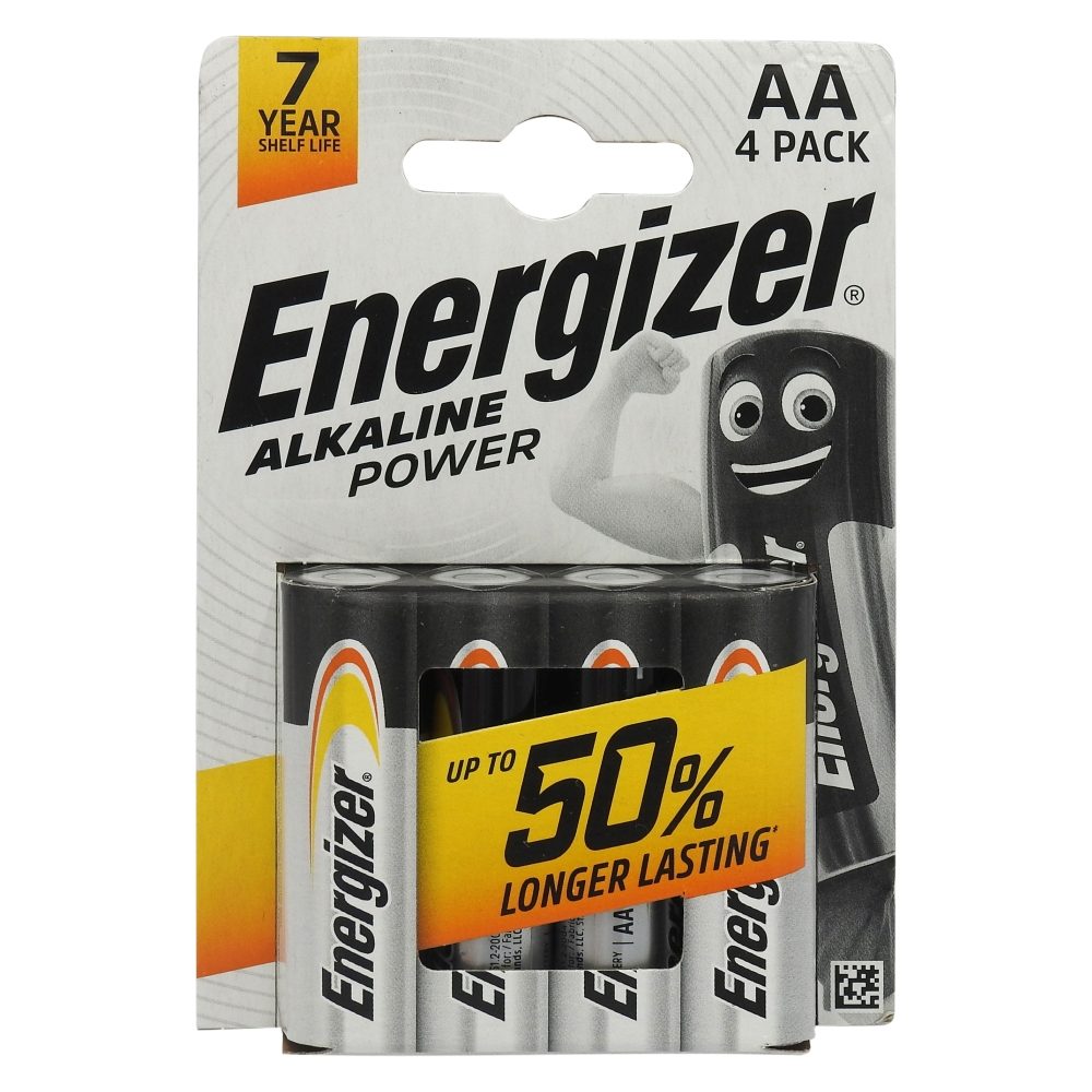 Set, Energizer Baterii Alkaline Power Aalr6 4 buc /