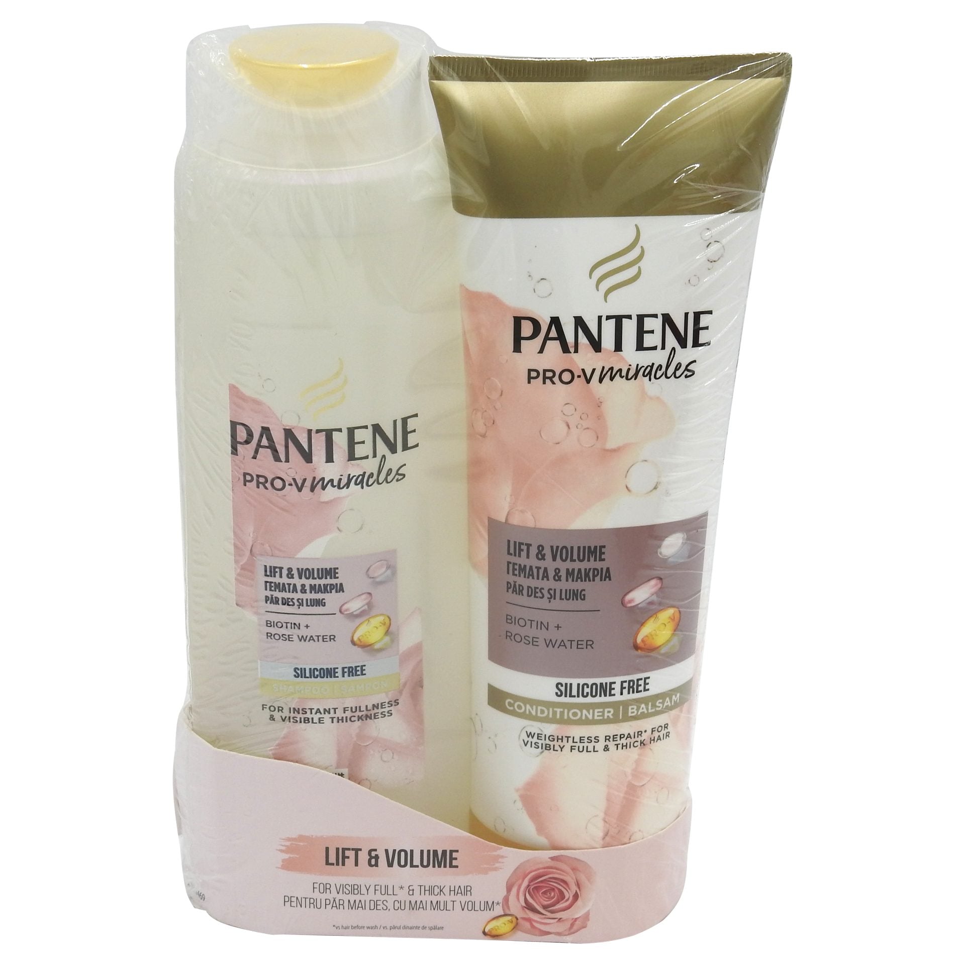 Set, Pantene, Sampon 300 ml, Balsam 200 ml Pro-v Miracles Lift Volume