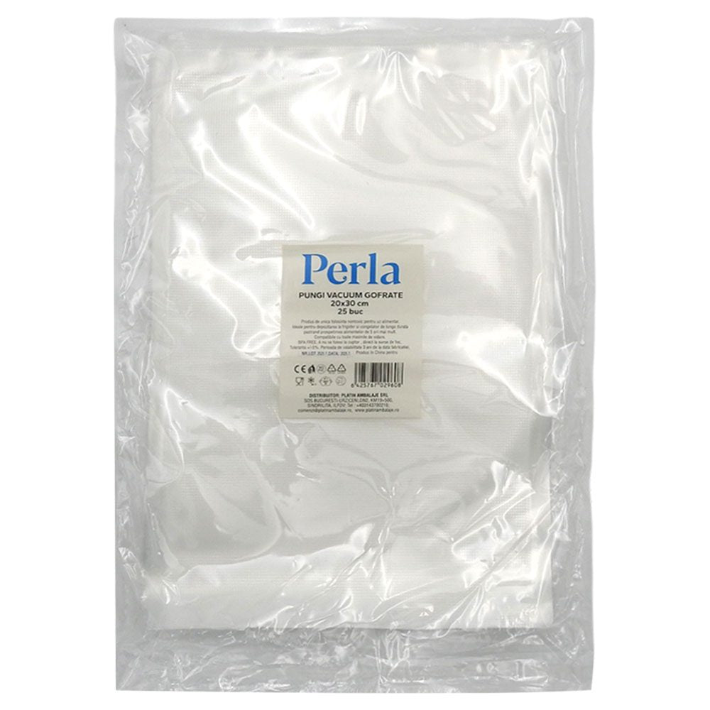 Set, Perla Pungi pentru Vidat Gofrate 20x30 25 buc /