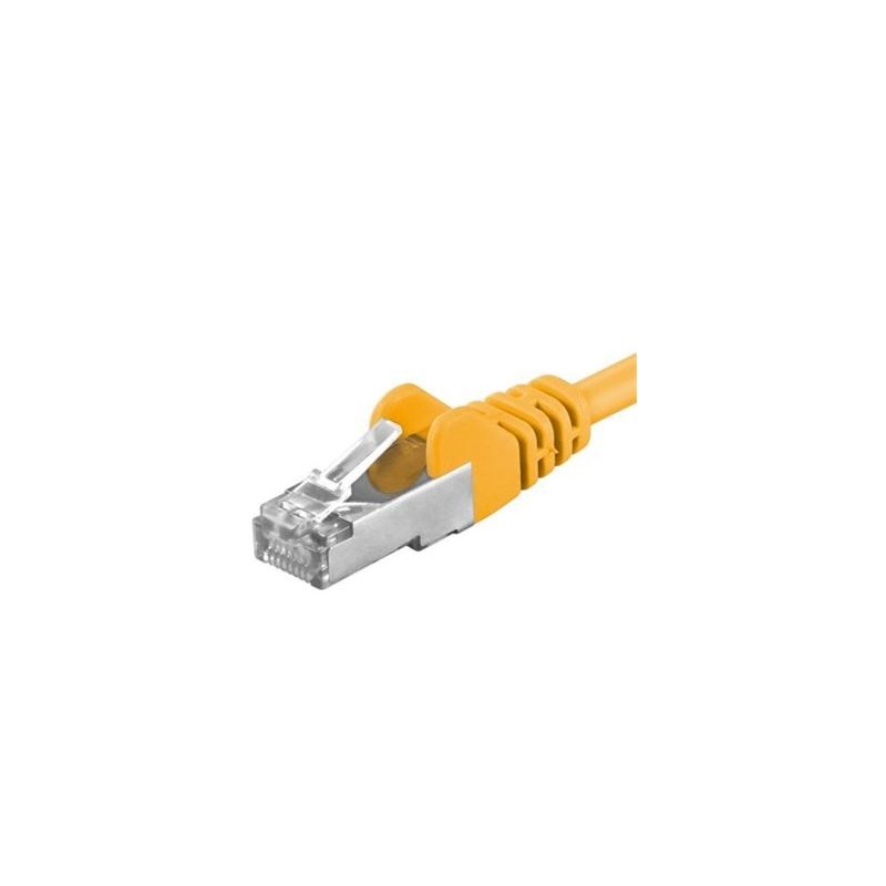 Patchcord SFTP RJ45-RJ45 Cat.6A, 3m, galben, "SFTP-6A-3-Y"