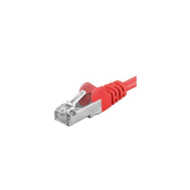 PATCH CORD PremiumCord - UTP SFTP RJ45-RJ45 Cat.6A, 7m, rosu "SFTP-6A-7-R"