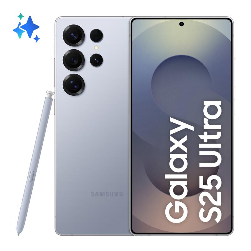 Smartphone Galaxy S25 Ultra 512GB 12GB RAM 5G Dual SIM Titanium SilverBlue "SM-S938BZBGEUE"