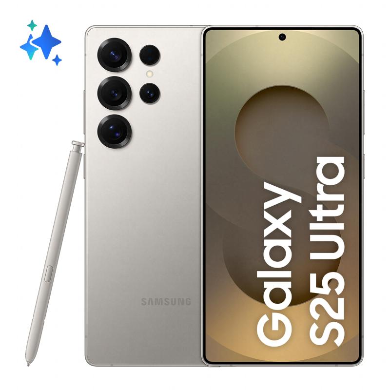 Smartphone Galaxy S25 Ultra 1TB 12GB RAM 5G Dual SIM Titanium Gray "SM-S938BZTHEUE"