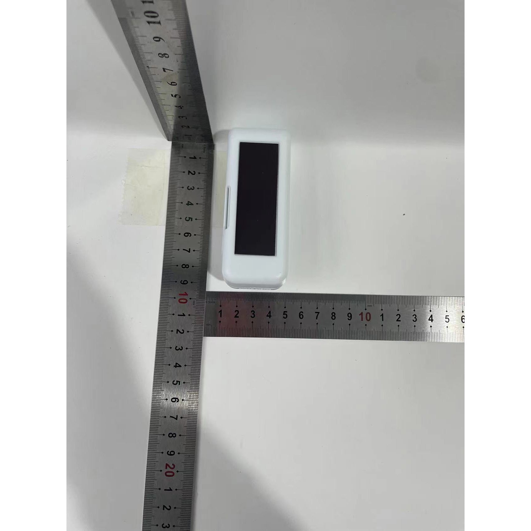 Mini Aparat de Sigilat Pungi cu Baterii, Etansare prin Caldura, Spate Magnetic, Portabil, 9.7x3 cm, Alb