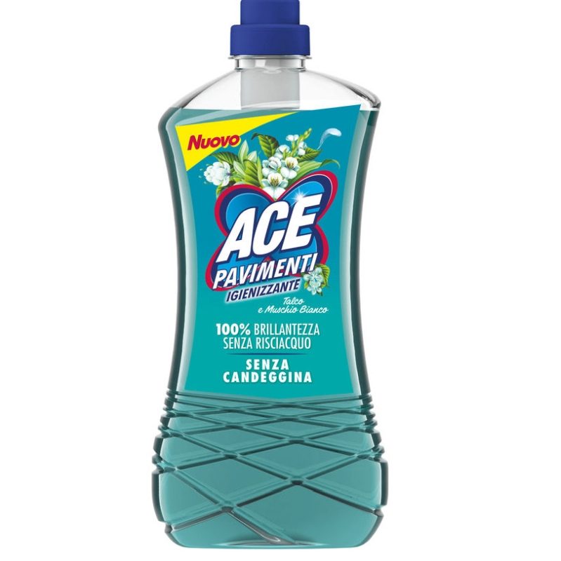 Solutie, Ace, Pardoseli 1 L Talc Mosc Alb