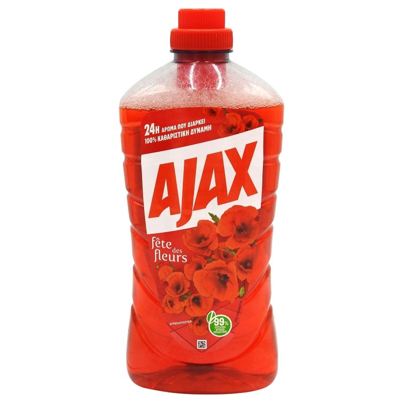 Solutie, Ajax, Pardoseli 1 L Red Flowers