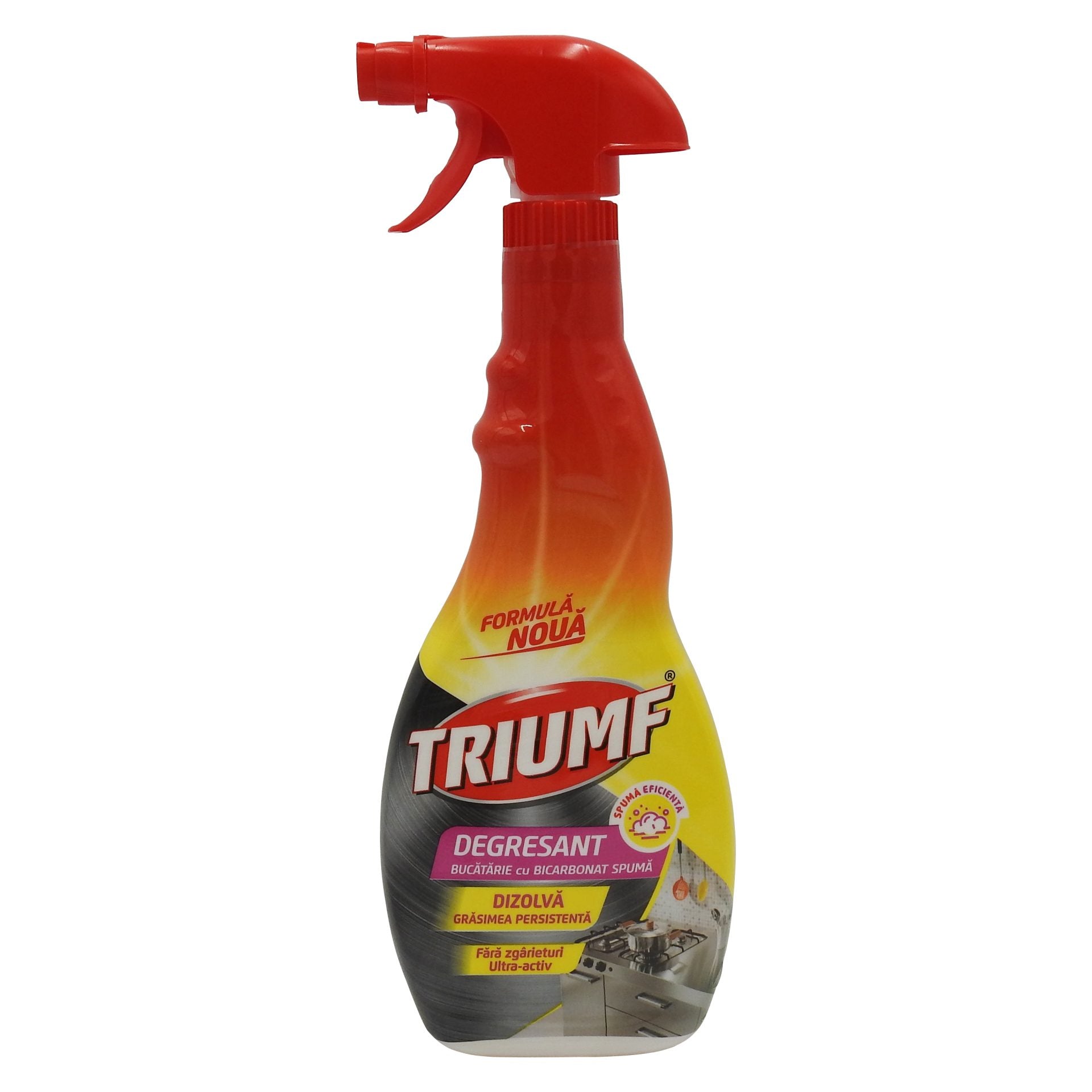 Solutie, Triumf, Bucatarie Degresant Spuma 500 ml Bicarbonat