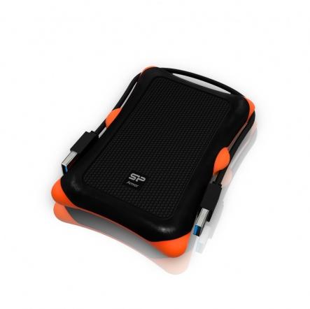 HDD extern portabil Silicon Power Armor A30 2TBAnti-shock USB 3.0 alb "SP020TBPHDA30S3W"