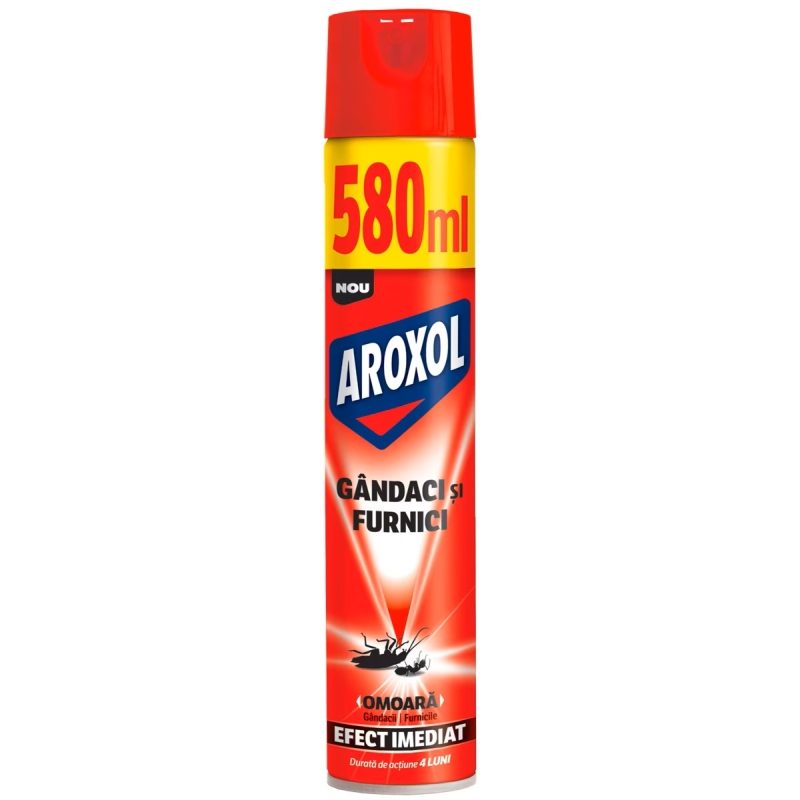 Spray, Aroxol, Gandaci Furnici 580 ml