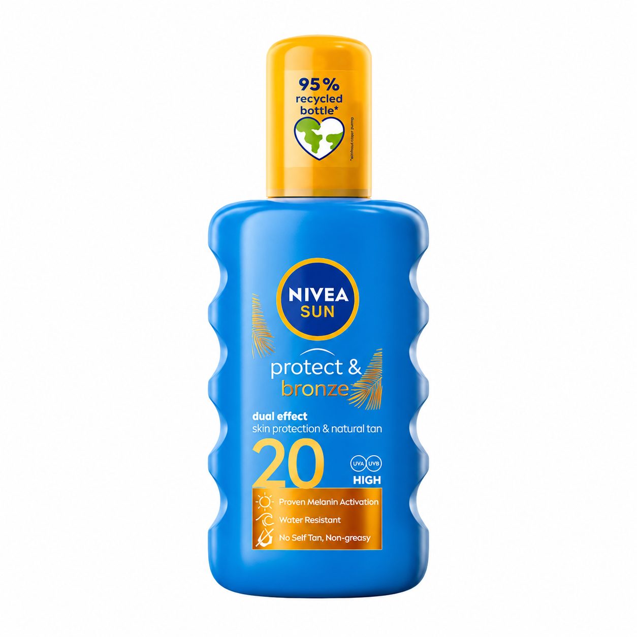 Spray, Nivea Sun 200 ml, Protect si Bronze Spf 20