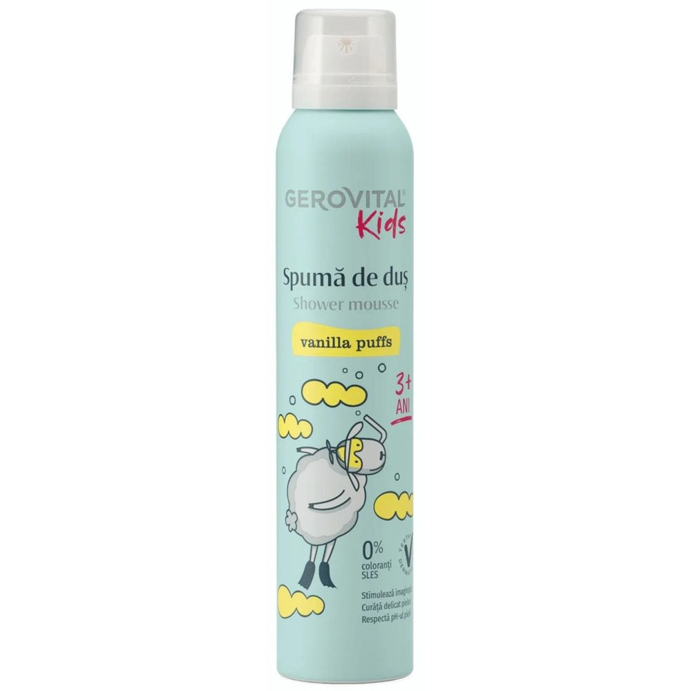 Spuma, Gerovital Kids, de Dus 200 ml Vanilie 37560