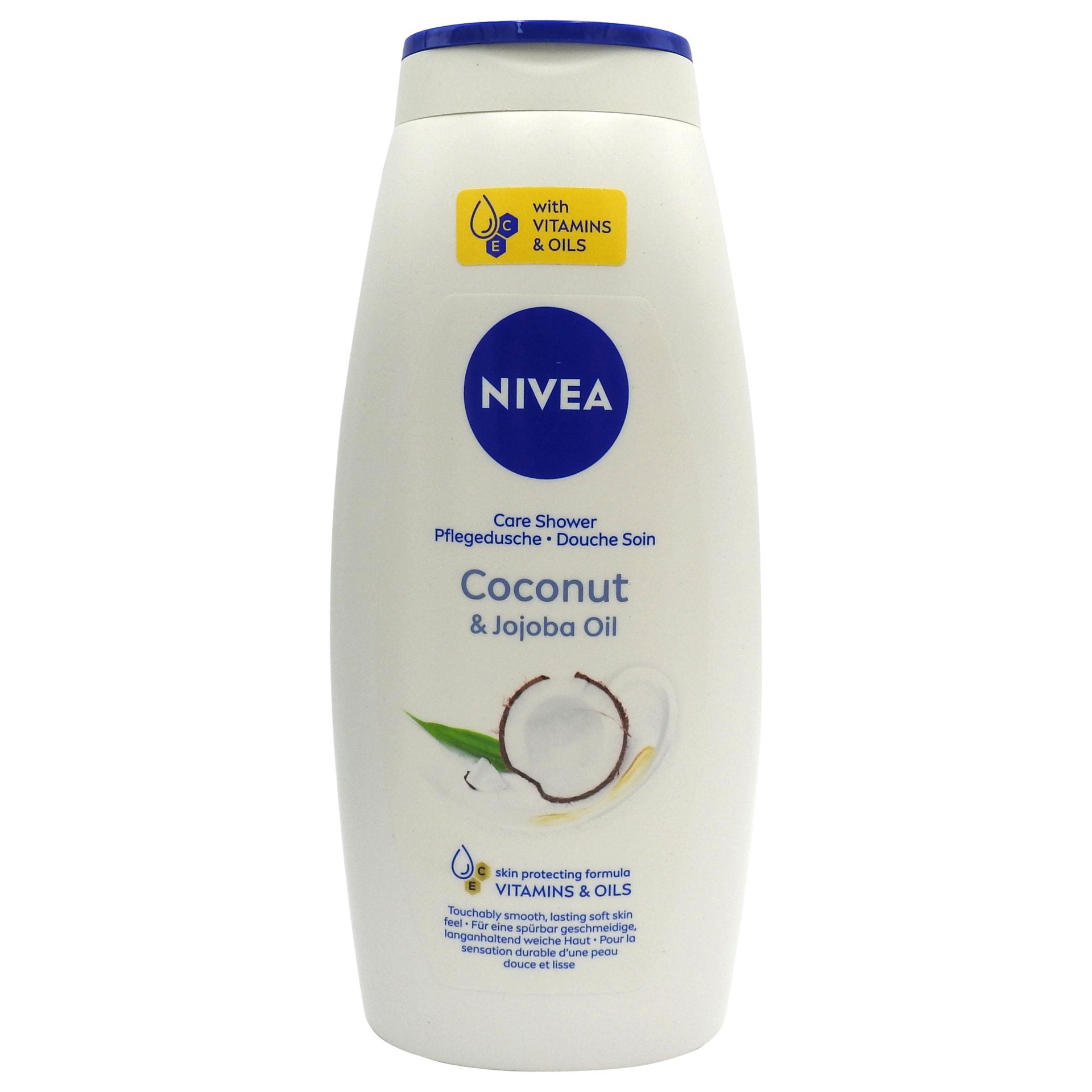Spumant, Nivea,/Gel Dus 750 ml Care Coconut