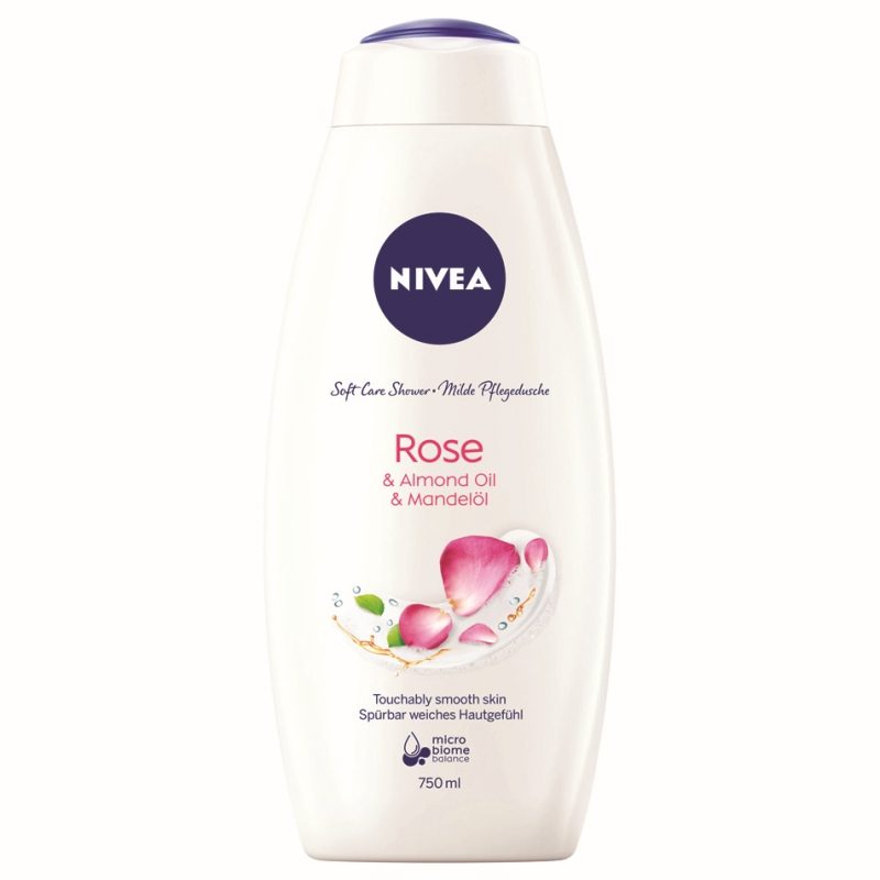 Spumant, Nivea,/Gel Dus 750 ml Care Roses