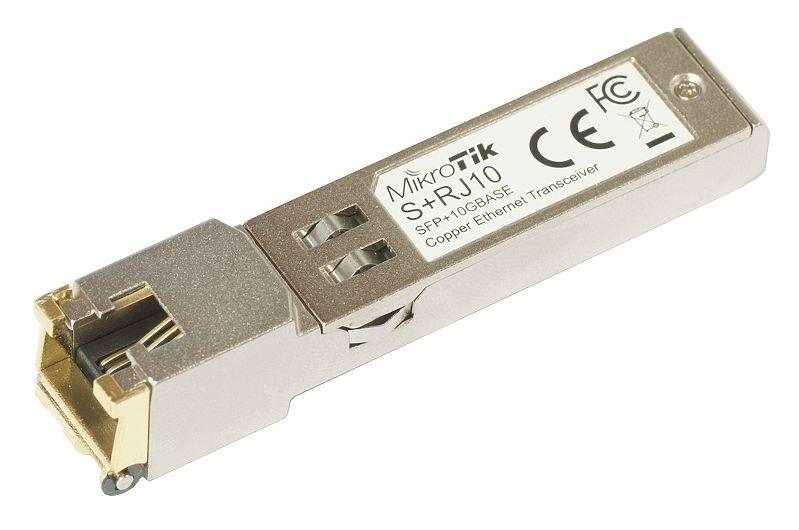 NET MODULE 10GBE RJ45 SFP+/S+RJ10 MIKROTIK, "S+RJ10"