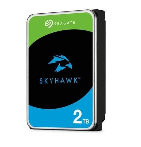HDD Video Surveillance SEAGATE SkyHawk 2TB CMR, 3.5, 256MB, SATA, Rescue Data Recovery Services 3 ani, TBW: 180 "ST2000VX017"